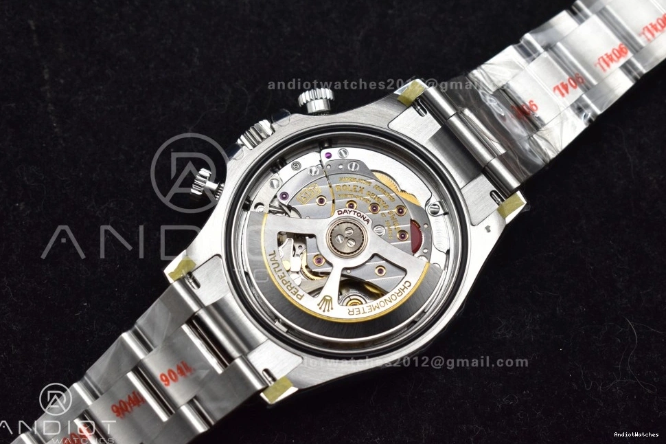 Steel Bracelet Edition on Black SS VSF Best 126500 Daytona Classic Dial 1:1 780 904L DD 0827